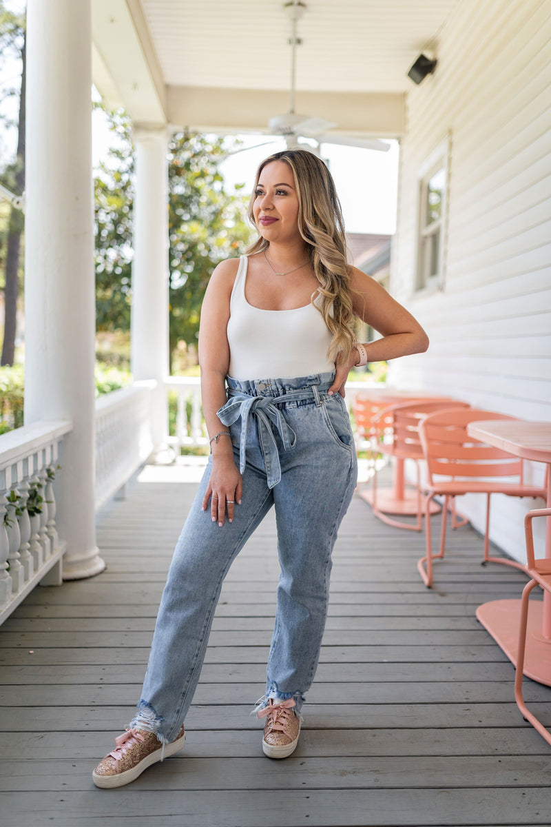 Back To Basic Sleeveless Bodysuit