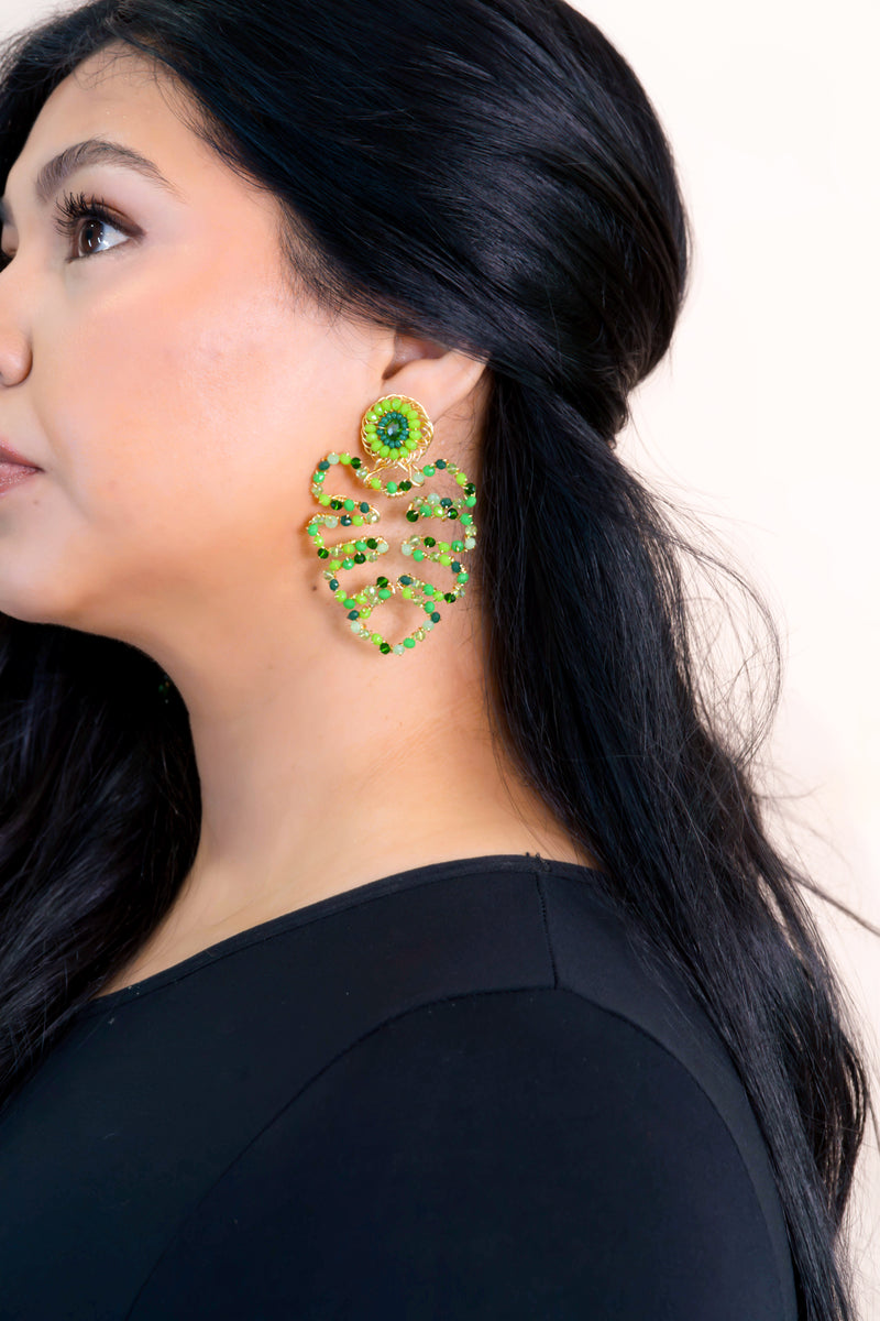 Margarita Green Earrings