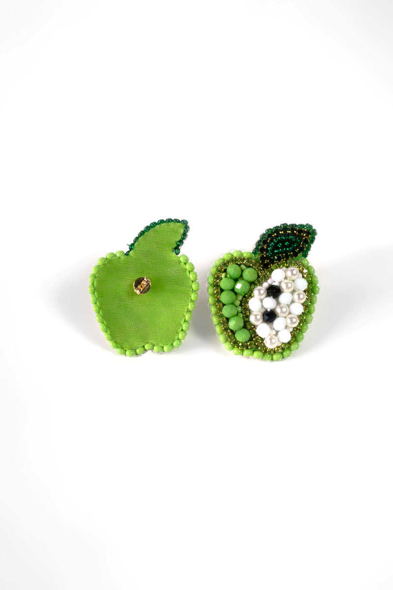 Rica Manzanita Earrings - Green
