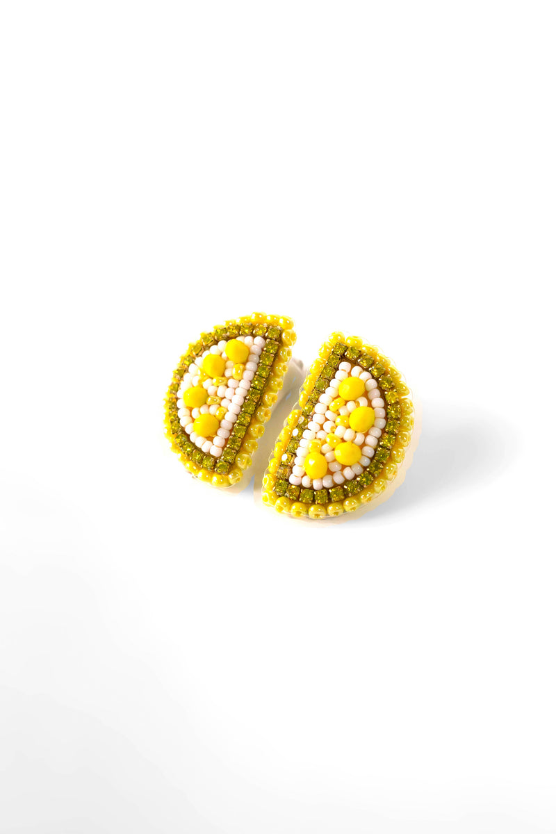 Lemon Slice Earrings