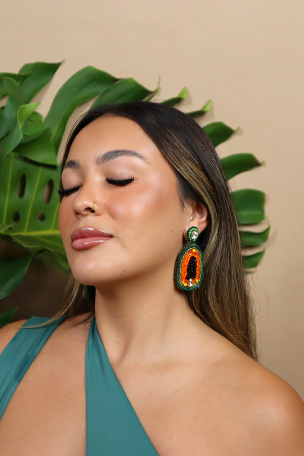 Papaya Earrings - Dangle