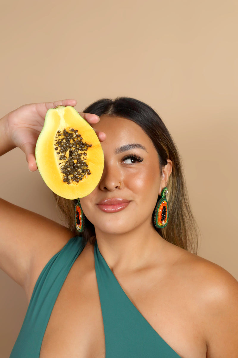 Papaya Earrings - Dangle