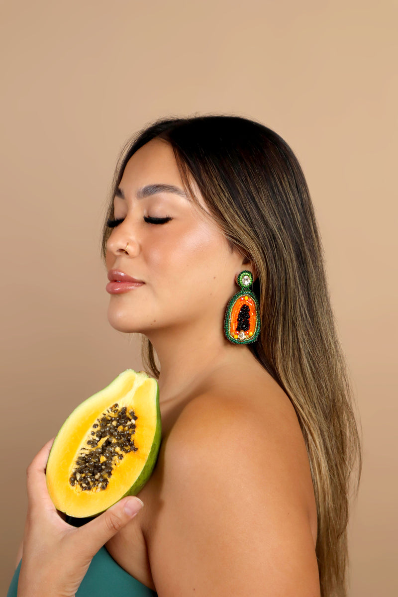 Papaya Earrings - Dangle