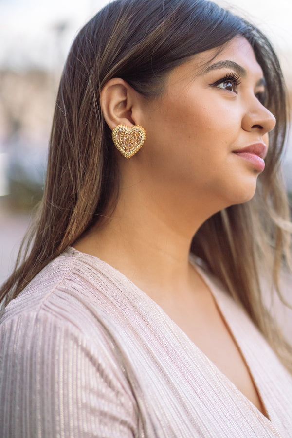 Mi Corazon De Oro Earrings